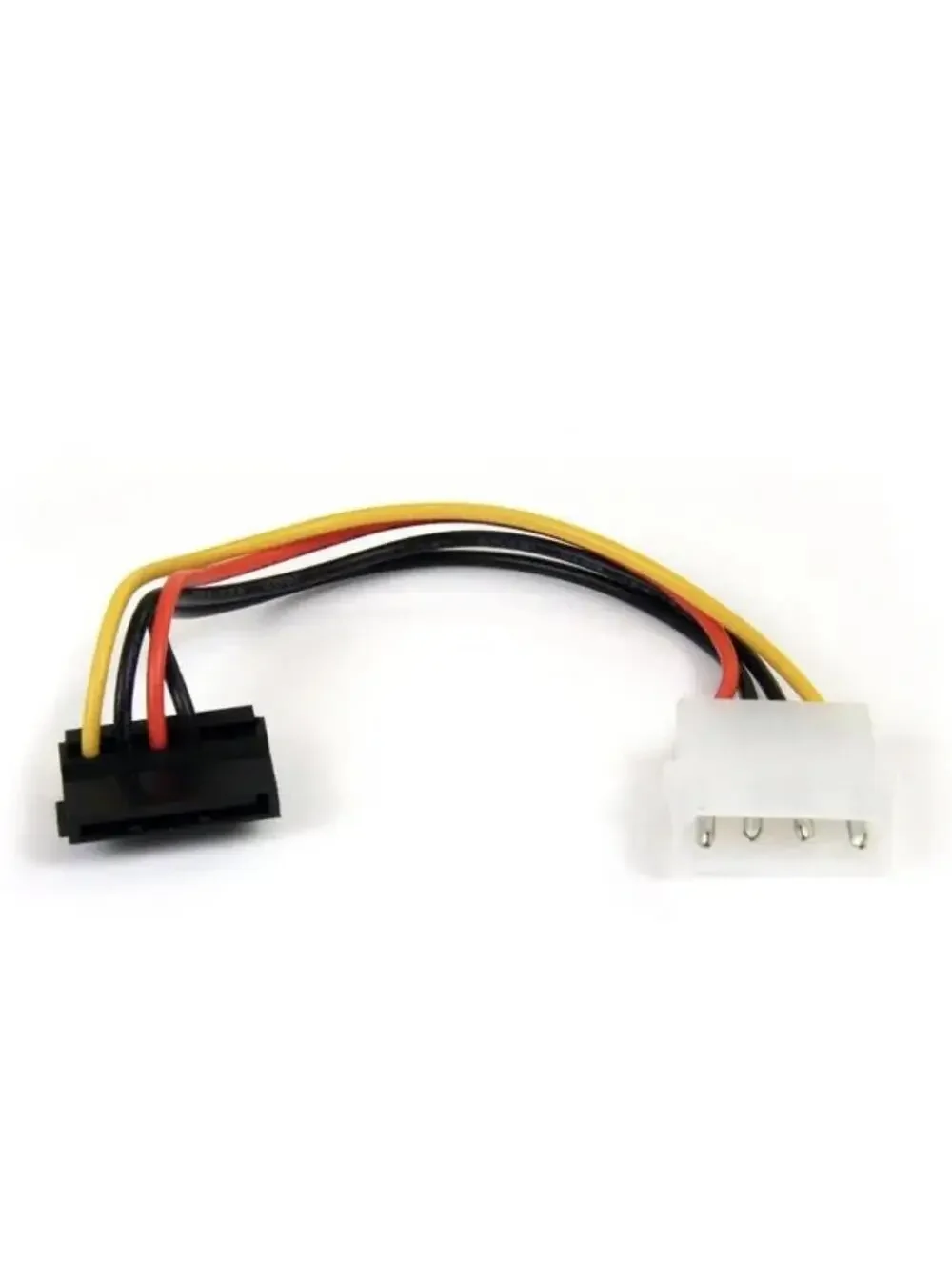 StarTech SATAPOWADAPR 6in 4 Pin Molex to Right Angle SATA Power Cable Adapter